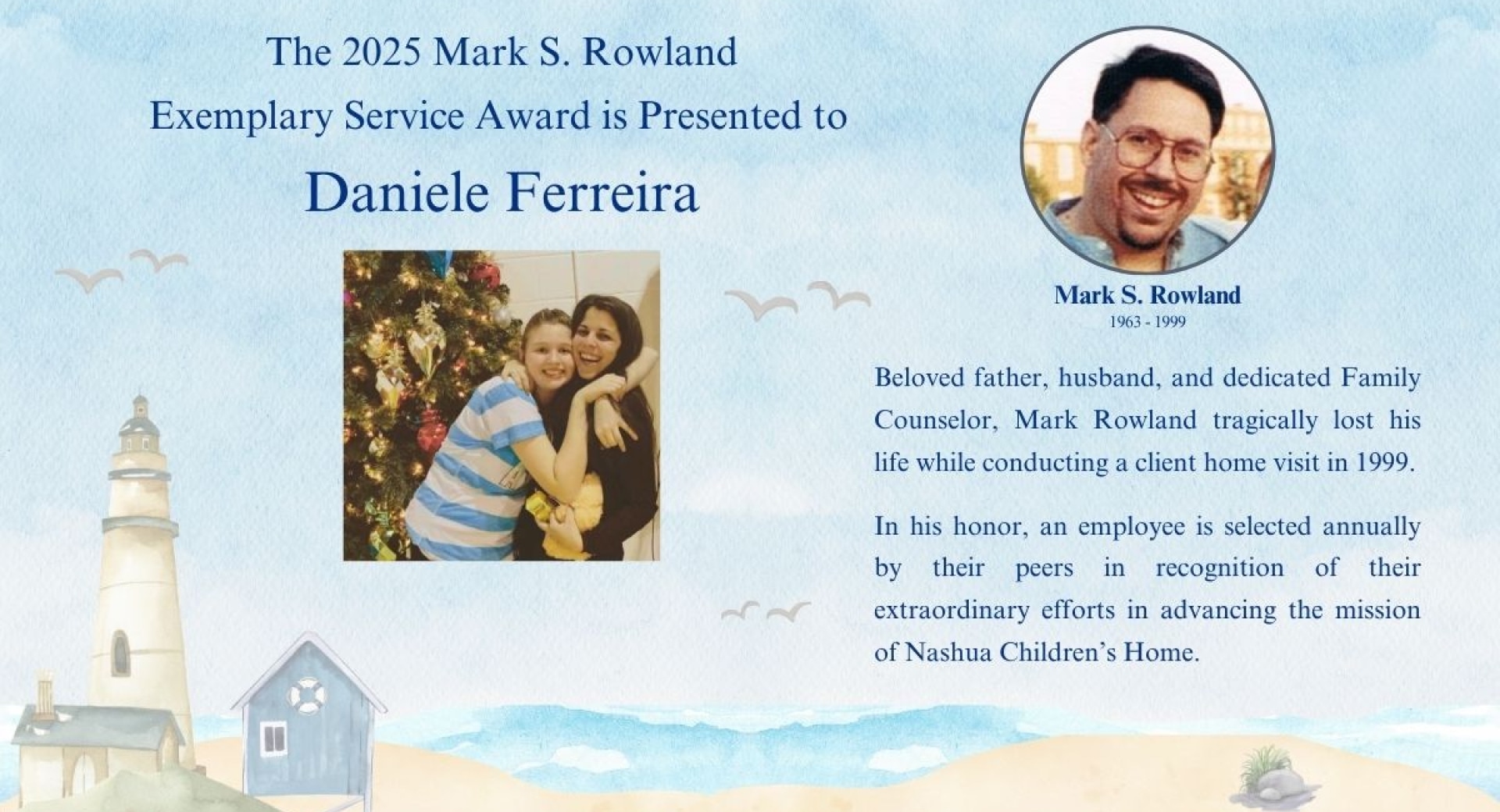 2025 Mark S. Rowland Exemplary Service Award Recipient Named